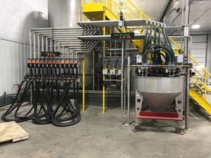 automatic fertilizer blender