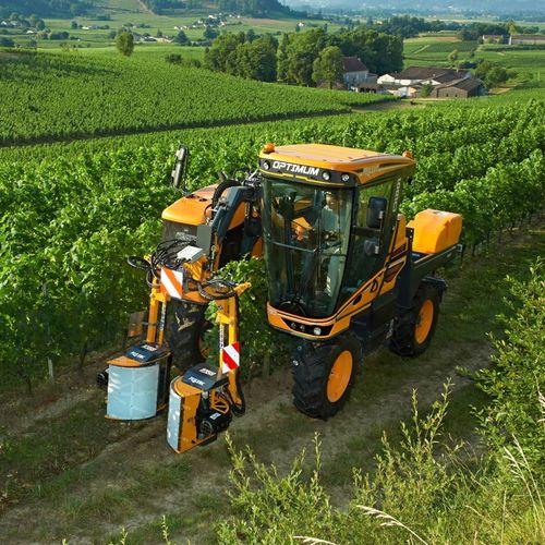 Mechanical leaf remover - SOFT TOUCH 2 - Pellenc - mounted / single / double