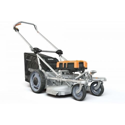 Push lawn-mower - RASION 2 series - Pellenc - battery-powered / collecting