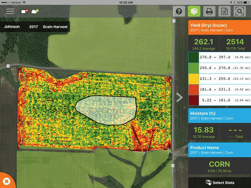 Management software - AgFiniti® - Ag Leader - monitoring / analysis / mapping