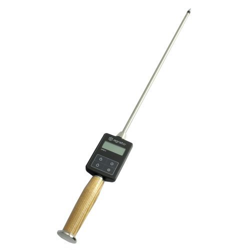 Hay moisture meter - HFM II - AGRETO electronics GmbH - pin / handheld / with digital display