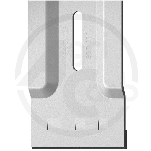 Packer roller scraper - GBR8975 - AGRICARB s.a.s - compatible for Breviglieri