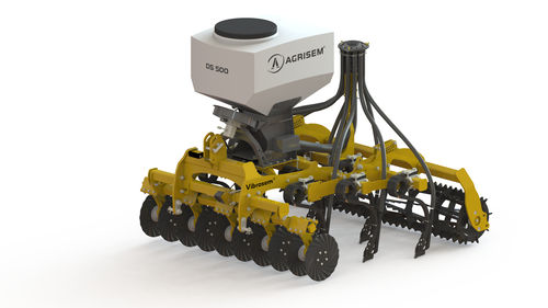 Hopper seed drill - Vibrosem Viti - AGRISEM International - tine / 2-row / 3-row