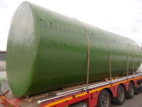 Water tank - CIFO series - AGRITECH S.R.L. - horizontal / polyester / fiberglass