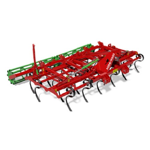 Mounted field cultivator - APS series - AGRO-MASZ Pawel Nowak - with roller / 3-point hitch / folding