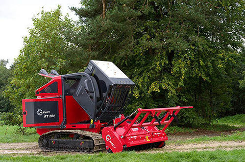 Forestry tractor - RT 200 - AHWI Maschinenbau GmbH - crawler / mechanical transmission / 3-point hitch