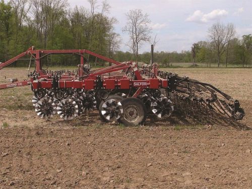 Towed disc harrow - I-2100 - Salford Group Inc. - 3-section / with hydraulic adjustment / 3-point hitch