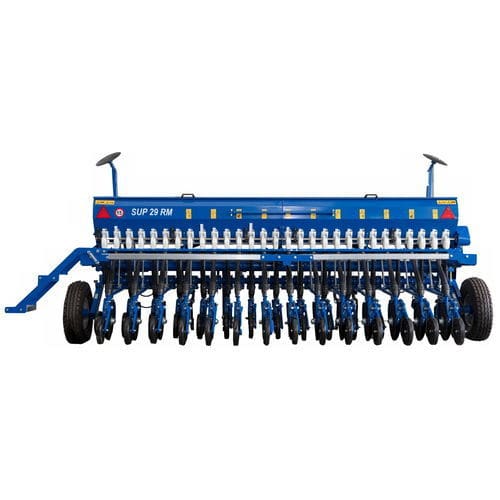 Mechanical seed drill - SUP 29RM - SC Mecanica Ceahlau SA - disc / tractor-mounted / 3-point hitch
