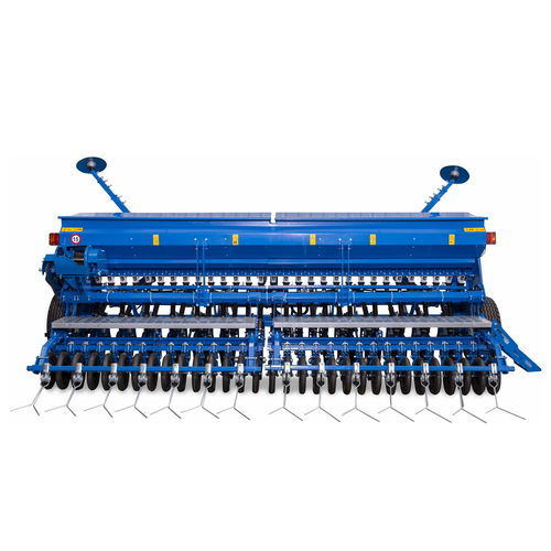 Mechanical seed drill - SUP 300 DIAMANT - SC Mecanica Ceahlau SA - disc / tractor-mounted / 3-point hitch