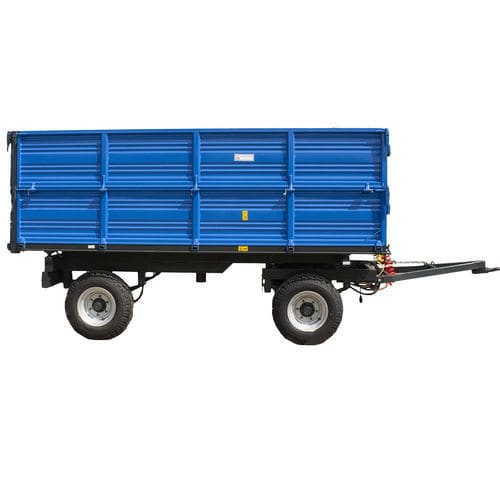 Drop-side trailer - MC140/RT-2A - SC Mecanica Ceahlau SA - 2-axle / agricultural / 14 tons