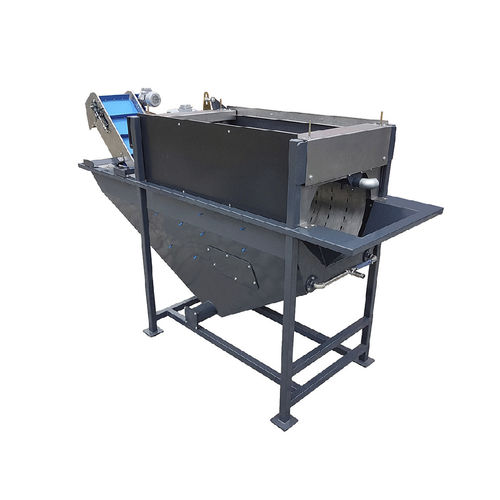 Vegetable crop cleaning machine - U 170 - Allround Vegetable Processing B.V. - rotary drum / drum