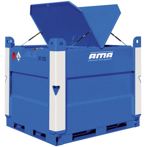 Fuel tank - TT HD ADR series - AMA S.p.A. - trailerable / steel / square