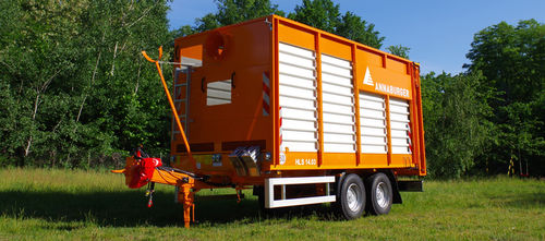 Dump trailer - ANNABURGER Nutzfahrzeug GmbH - 2-axle / forage