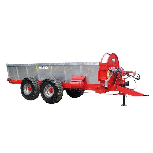 Towed manure spreader - B115 - Annovi F.lli di Annovi Marino srl - turbine / 2-axle