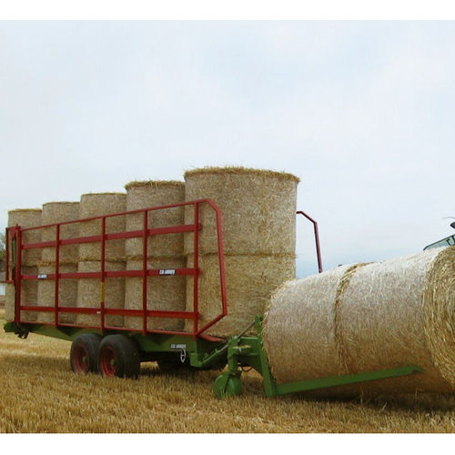 Flatbed trailer - ARB 12 - Annovi F.lli di Annovi Marino srl - 2-axle / for bales / 20 t...40 t
