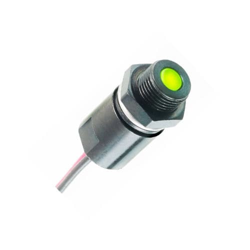 LED control light - QRM65AKYYGY12E - APEM GmbH - green / yellow / with cable
