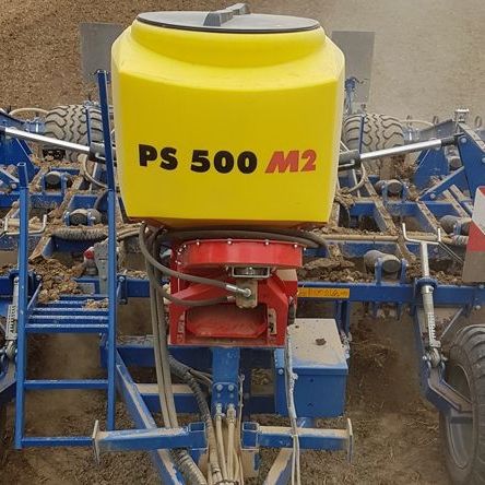 Pneumatic seed drill - PS 500 M2 - APV - Technische Produkte GmbH - with harrow