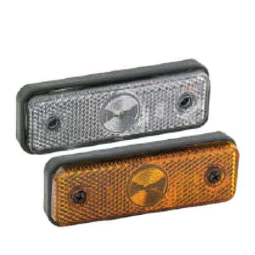 Position light - FLATPOINT I - Aspöck Systems GmbH - for trucks / white / orange