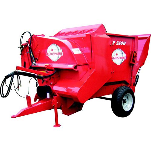 Towed straw blower P 2500 T Atelier 3T bedding / feeding / for