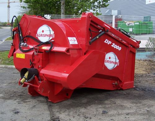 Mounted straw blower - DP 2000P - Atelier 3T - for feed