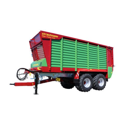Dump trailer - Giga-Trailer - B. Strautmann & Söhne GmbH u. Co. KG - tandem axle / agricultural / 20 ton