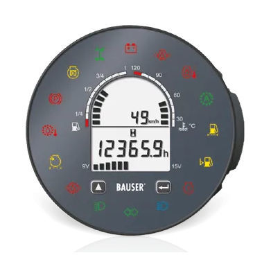 Digital control panel - 807 - BAUSER GmbH & Co. KG - for tractors / with display / backlit