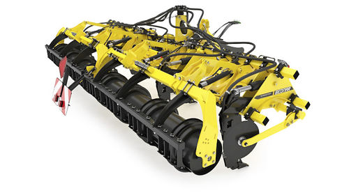 Semi-mounted field cultivator - TERRASTRIP ZN - BEDNAR FMT s.r.o. - with roller / rigid tine / chisel
