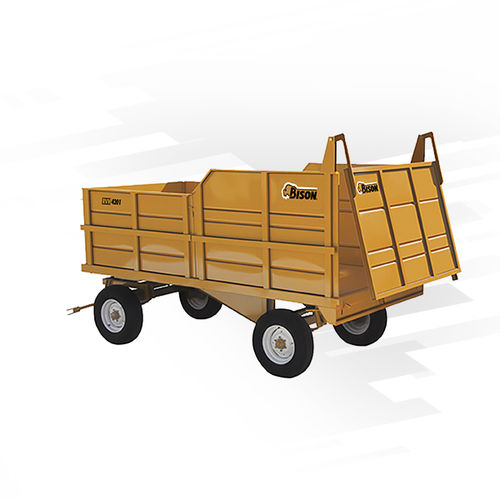Dump trailer - RVH-4201 SERIE - Bison - 2-axle / agricultural / forage