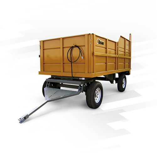 Dump trailer - RVH-6201 SERIE - Bison - 2-axle / agricultural / forage
