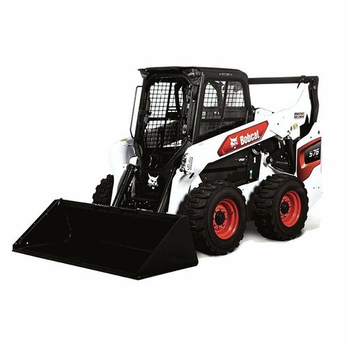 Rubber-tired skid-steer loader - S76 - Bobcat Emea - with cab / compact