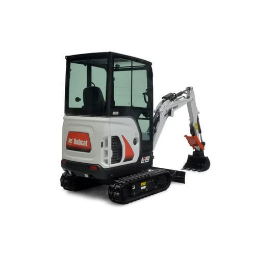 Tracked excavator - E19 - Bobcat Emea - hydraulic / with blade / compact