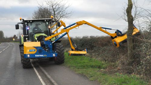 Front-mount boom mower - Kestrel Evo ‘S’ Front Mounted - BOMFORD Turner Ltd. - flail / folding