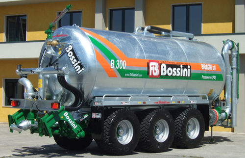 3-axle slurry spreader - B3 300   - BOSSINI s.r.l. - vacuum