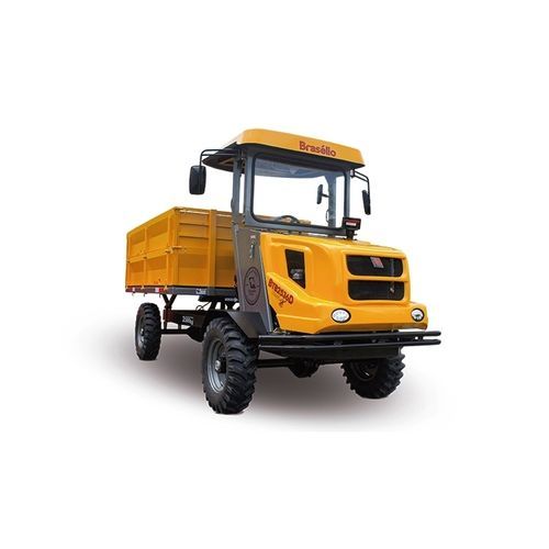 1-person transport vehicle - BTB 2536D - Braselio Industria e Comercio de Maquinas Ltda. - diesel / with dump bed / with cab