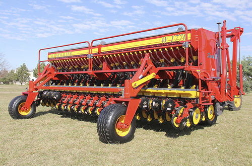 Pneumatic seed drill - W1770 SERIES IV - BUFALO S.A. - SUPERWALTER - disc / depth control / no-till