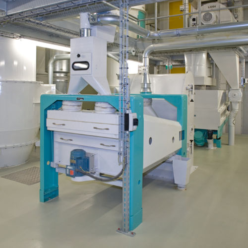 Seed sifter machine - MTRA  - Bühler Group - for animal feed