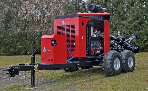 Water circulation pumping unit - F-Class - Cadman Power Equipment - water / with combustion engine / mobile