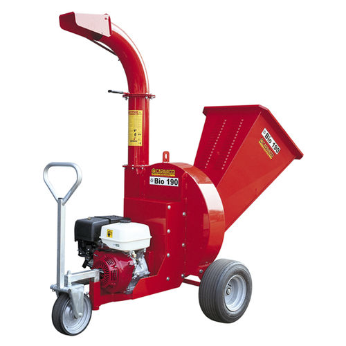 Electric bio shredder - BIO 190 - CARAVAGGI Srl - with combustion engine / PTO-driven