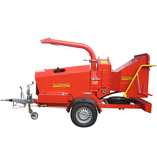 Towed bio shredder - CIPPO 25 - CARAVAGGI Srl - PTO-driven / hydraulic supply