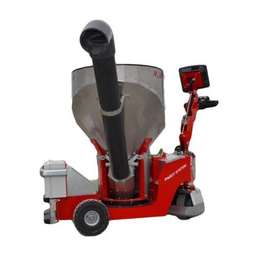 Cattle automatic feed distribution unit - DS 400 MA - Silofarmer - hopper / programmable / mobile