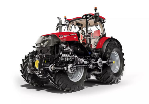 Mechanical transmission tractor - Optum AFS Connect™ series  - CASE IH - 6-cylinder / compact / 3-point hitch