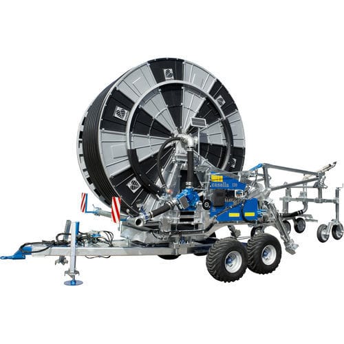 Turbine-drive irrigation hose reel - HY-TURB L - CASELLA MACCHINE AGRICOLE Srl - towed