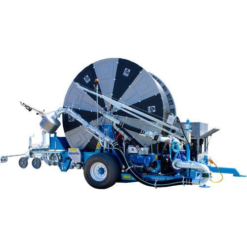Irrigation hose reel with pumping system - PLMP - CASELLA MACCHINE AGRICOLE Srl