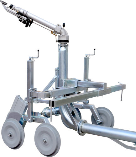 Irrigation cart with wheels - CARRELLO QUATTRO RUOTE CON ZAVORRE - CASELLA MACCHINE AGRICOLE Srl