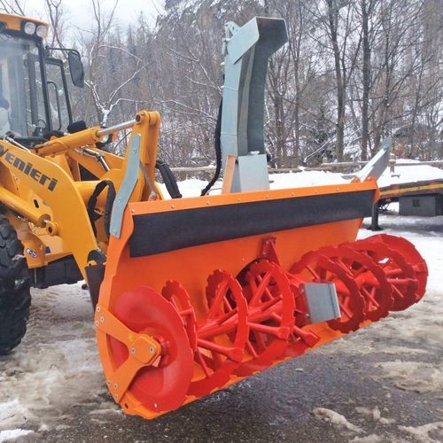 Mounted snow blower - SUPER MIDDLE PLUS HY 500-550 - CERRUTI s.r.l. - single-auger