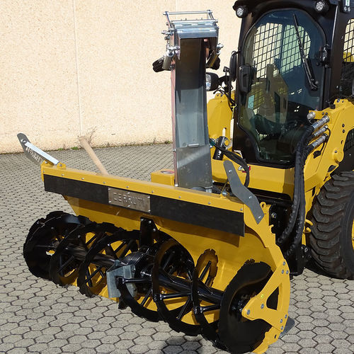 Mounted snow blower - SUPER MIDDLE HY 500-500 - CERRUTI s.r.l. - single-auger