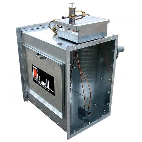 Gas air heater - Chief Agri - propane / floor-standing / for grain storage