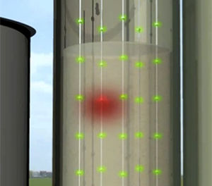 Silo monitoring system - CIMBRIA A/S - temperature