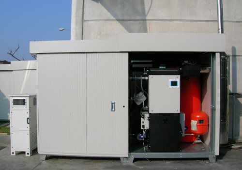 Biomass boiler - THB-M30 - Clim.Air.50 s.r.l. - for greenhouse
