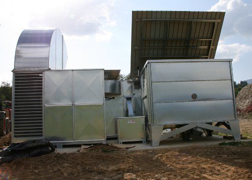 Biomass air heater - THB-A900 - Clim.Air.50 s.r.l.